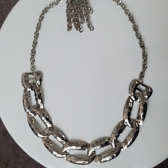 Silver Chain Necklace Set. 🌴 - Picture 1 of 5